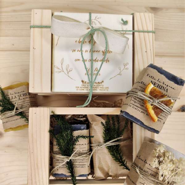 bomboniera sapone ecofattoart